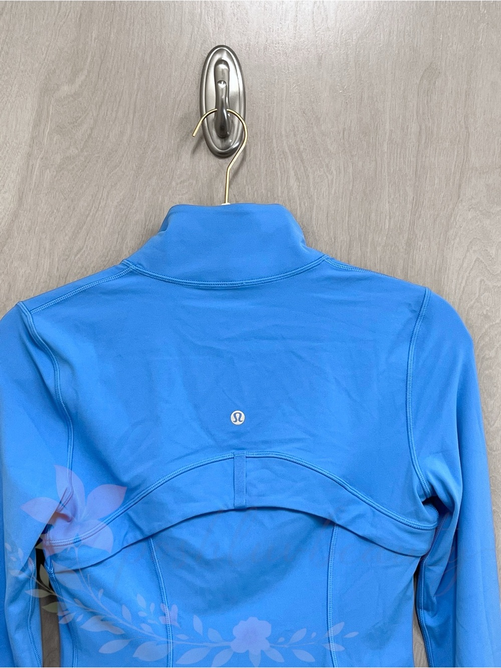 NWT Lululemon Define Jacket Size 6 Pool Party Blue Full Zip Mirror Zip Nulu - Picture 5 of 8
